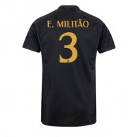 Camisa de time de futebol Real Madrid Eder Militao #3 Replicas 3º Equipamento 2023-24 Manga Curta
